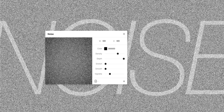 Noise Adds Just the Right Grit to Figma Designs