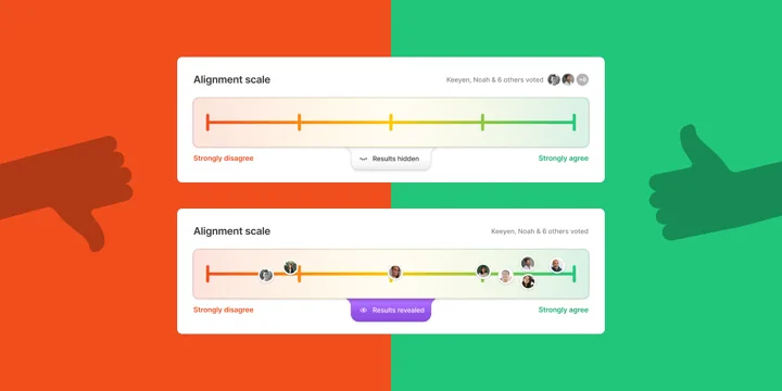 Alignment Scale Solves Team Debates with Anonymous Votes