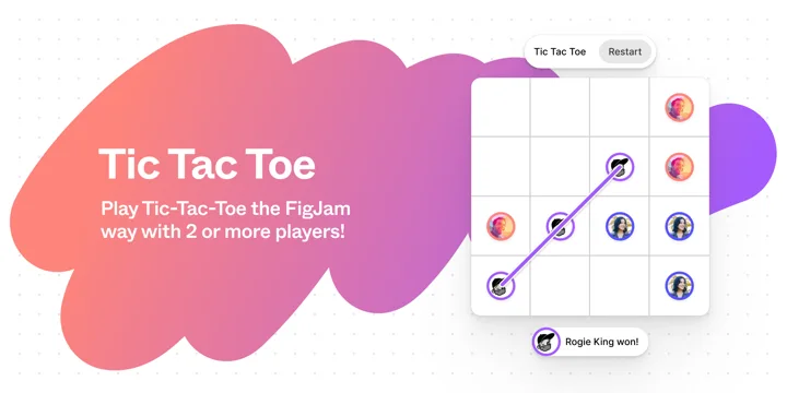 Figma’s Tic Tac Toe Plugin Spices Up Multiplayer Fun