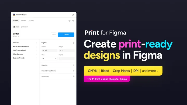 Print for Figma Bridges the Gap to Professional Print Design