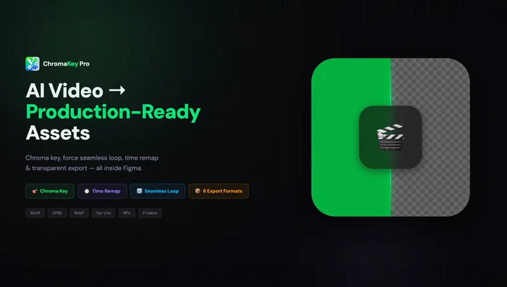 ChromaKey Pro Turns Figma Into a Video Editing Powerhouse