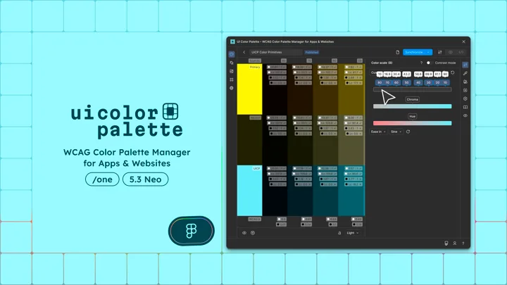 UI Color Palette /one Balances Accessibility and Style with a 7.8