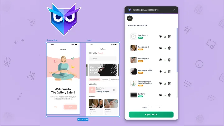 Bulk Image & Asset Exporter Speeds Up Figma Workflows