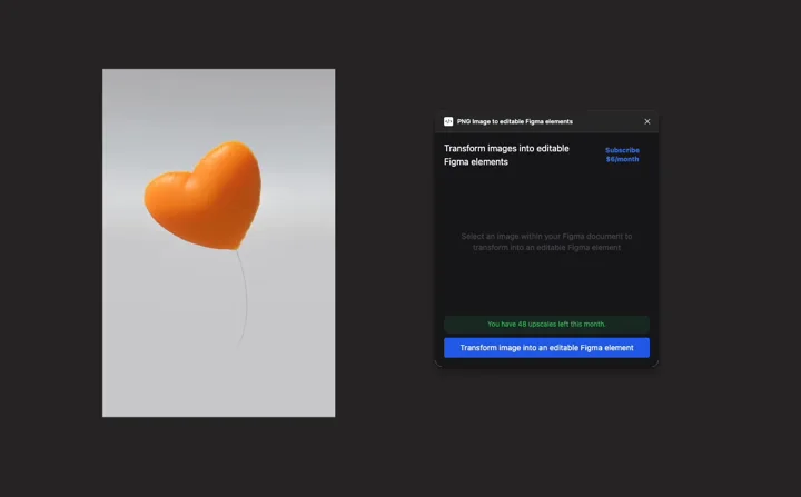 PNG Image to Figma Elements Turns Raster into Editable Vectors