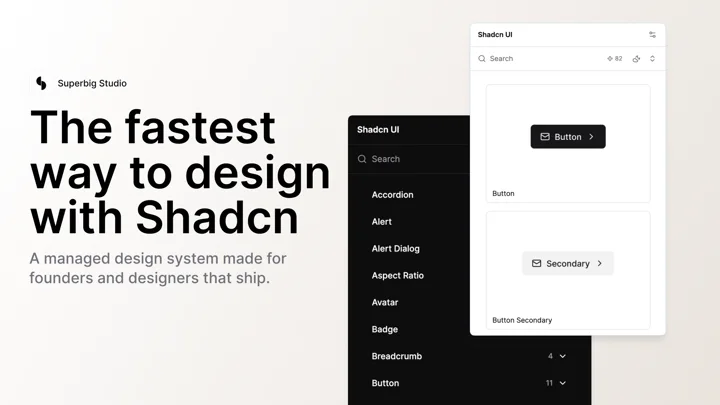 Shadcn UI Speeds Up App Design Without the Clutter