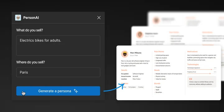 PersonAI - User Persona Generator