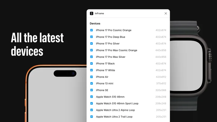 InFrame Delivers Quick but Imperfect Device Mockups