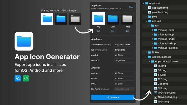 App Icon Generator Cuts Mobile Export Chaos in Seconds