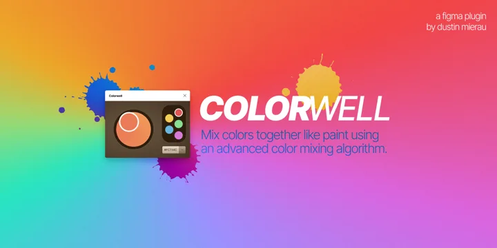 Colorwell Mixes Perfect Hues with Kubelka & Munk Magic