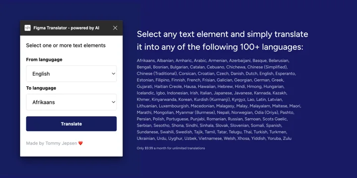 Figma Translator AI Bridges Language Gaps Effortlessly