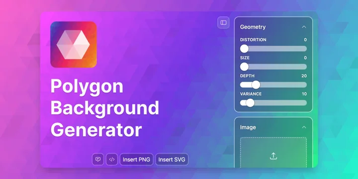 Polygon Background Generator Crafts Geometric Wonders