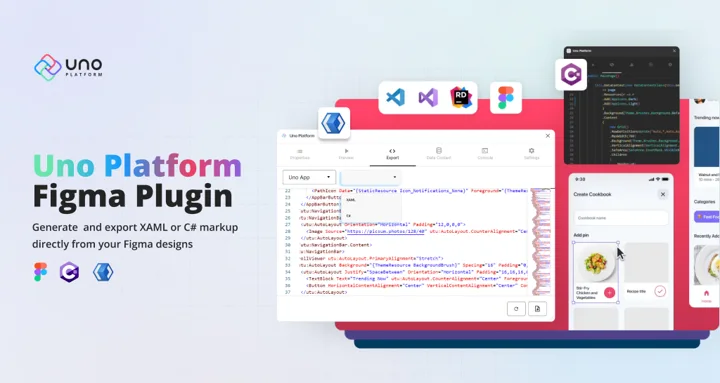 Uno Platform Delivers Solid C# and XAML Code from Figma