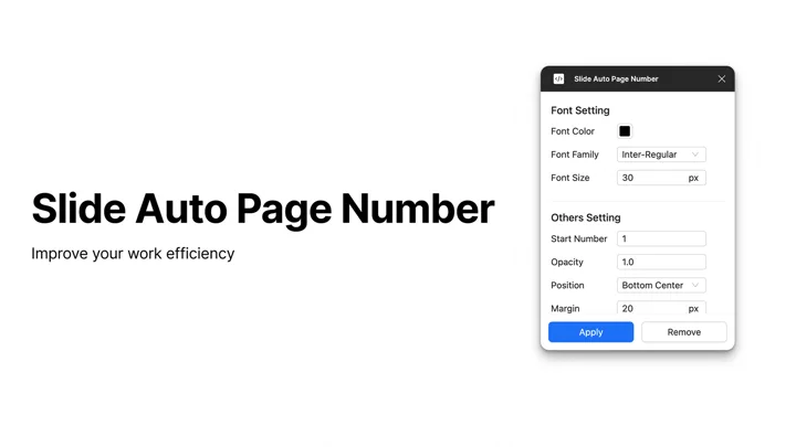 Slide Auto Page Number Simplifies Figma Slide Numbering