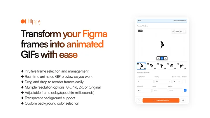 Flippy Delivers Solid GIF Magic for Figma Animations