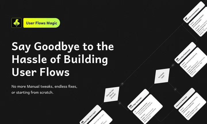 User Flows Magic Simplifies FigJam Flowcharts
