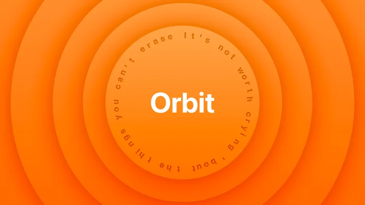 Orbit Wraps Text Around Circles with Ease