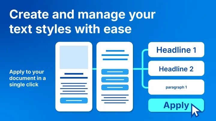 Text Styles Manager Streamlines Figma Typography in One Click