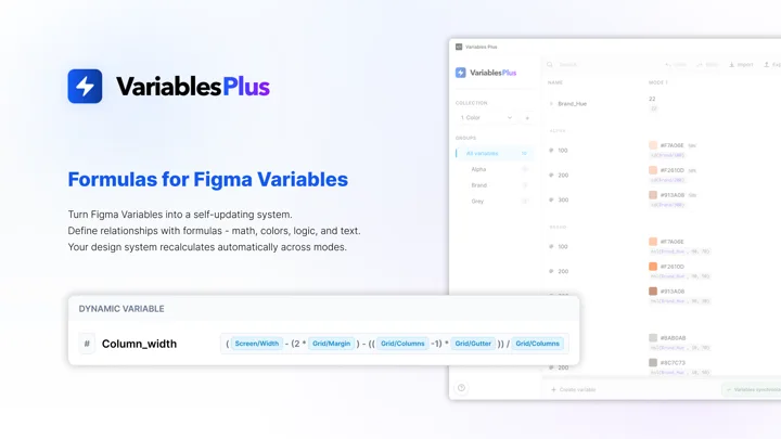 Variables Plus Brings Math Magic to Figma Tokens