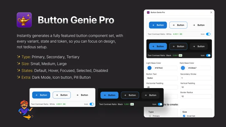 Button Genie Pro Delivers Instant Component Magic