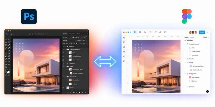 PSD ↔ Figma Free Converter Bridges the Design Gap Smoothly