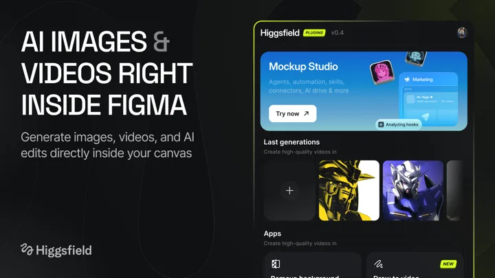 Higgsfield AI Puts AI-Powered Visuals in Your Figma Flow
