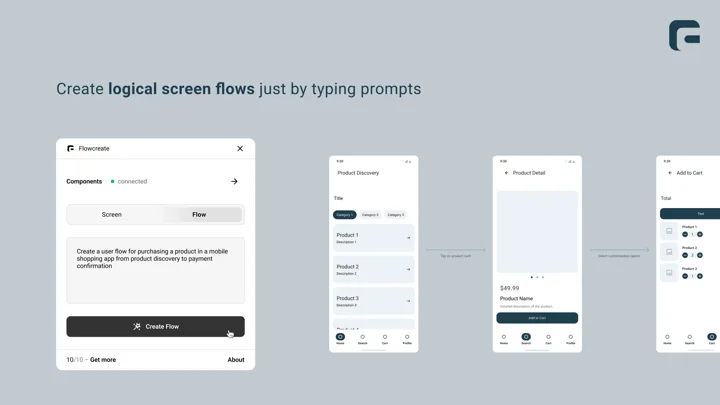 Flowcreate Jumpstarts Your Figma Workflow with AI-Powered Flows