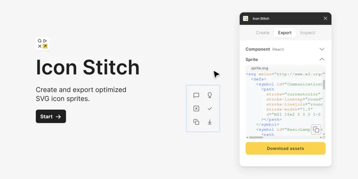 Icon Stitch Simplifies SVG Sprite Workflows