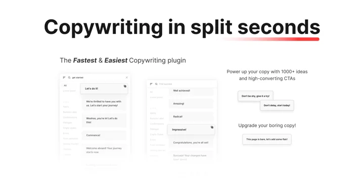 Rapid Copywriting Speeds Up UI Text Without the Subscription