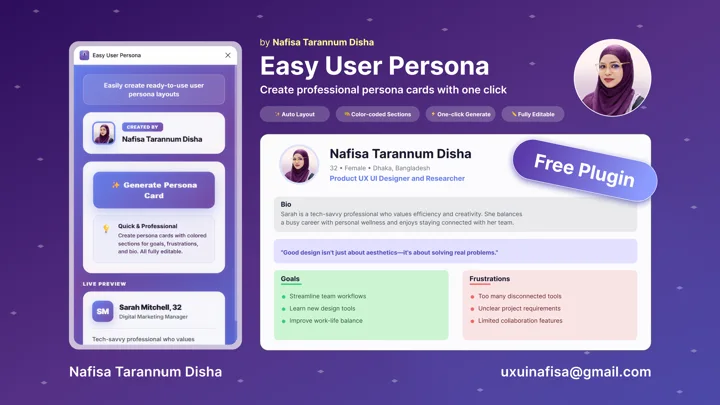 Easy User Persona Speeds Up Persona Creation Without the Fuss