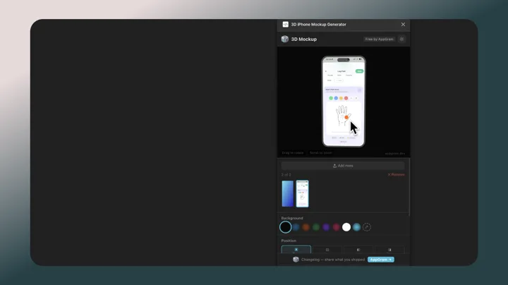 3D iPhone Mockup Generator Elevates Your Figma Frames