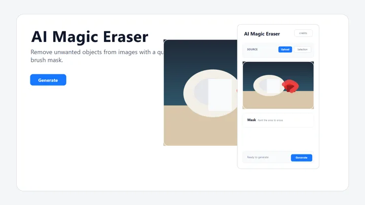 AI Magic Eraser Cleans Up Images with Solid Precision